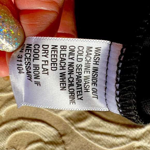 Kim Rogers Casual True Black Pull On Straight Leg Dress Pants Size Small - Picture 7 of 8